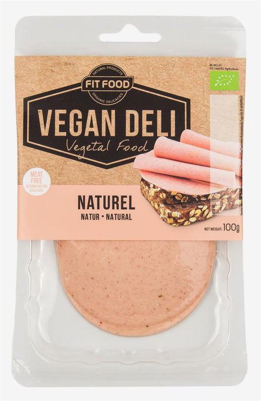 VEGAN DELI Organic Natural Slices 100g