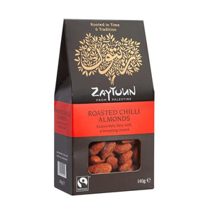 Zaytoun Fairtrade Chilli Almonds 140g