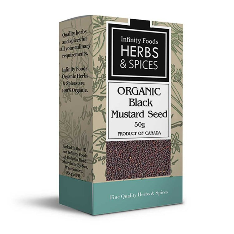 Infinity Organic Black Mustard Seed