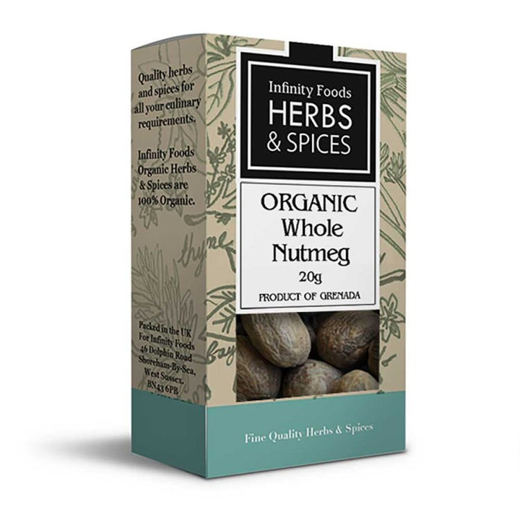 Infinity Organic Whole Nutmeg