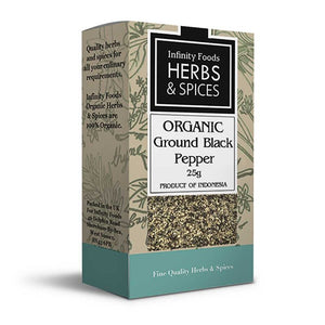 Infinity Organic Ground Black Pepper