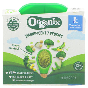 Organix Magnificent 7 Veggies 130G