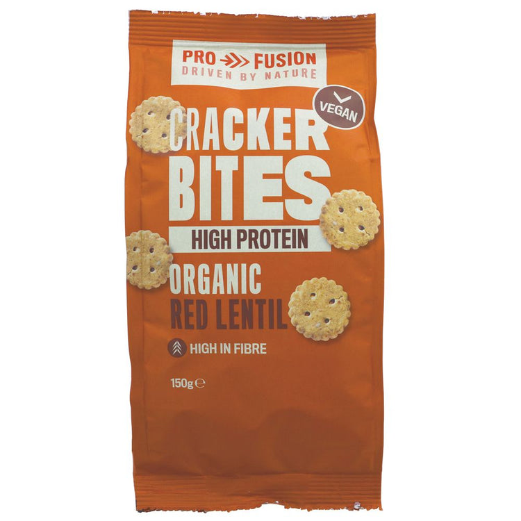 Profusion Red Lentil Cracker Bites 150G