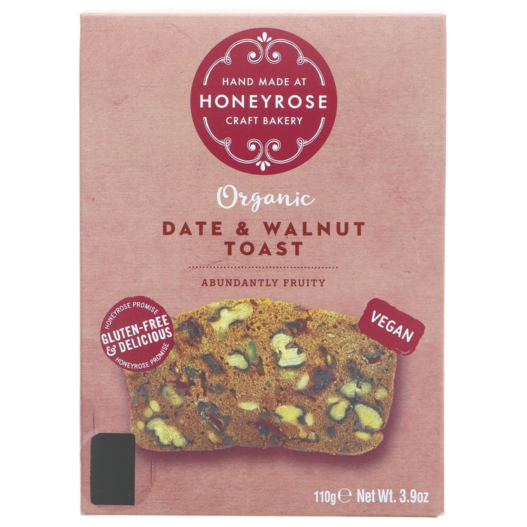 HONEYROSE Date & Walnut Toast 110G