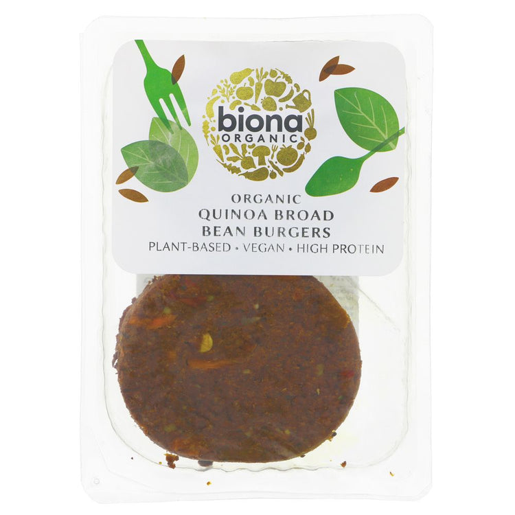 BIONA Quinoa & Broad Bean Burger 150G