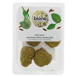 BIONA Mini Quinoa Burgers 195G