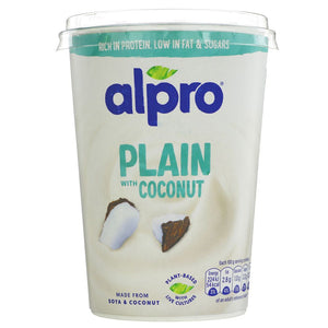 Alpro Coconut Soya Yoghurt 400G