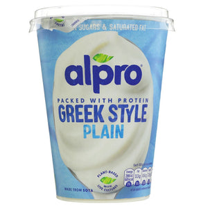 Alpro Soya Greek Plain 400g