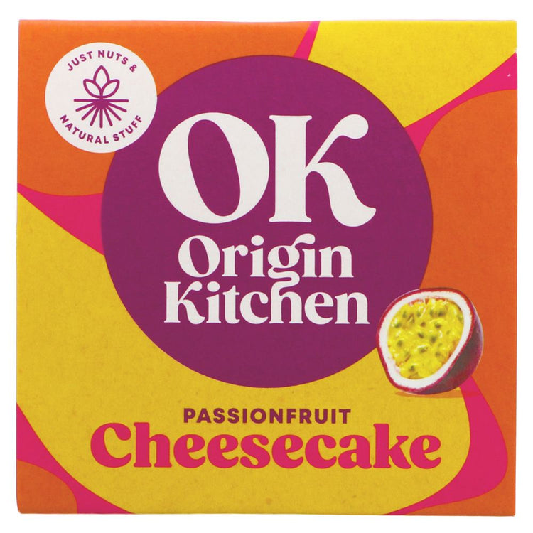 Origin Kitchen Passion Fruit Cheesecake 95G