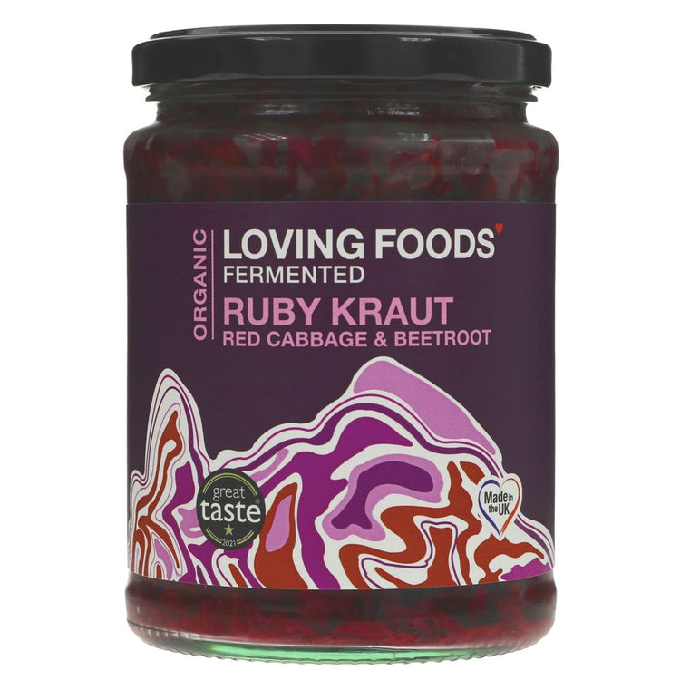 Loving Foods Ruby Beetroot Kraut 475G