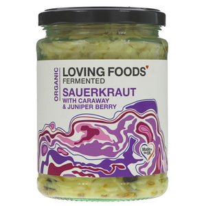 Loving Foods Sauerkraut with Caraway 475G