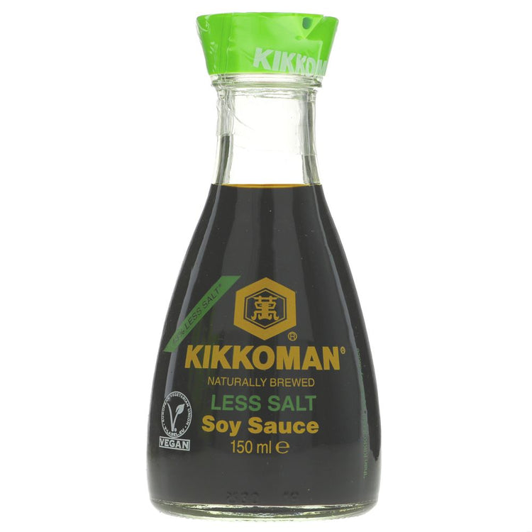 KIKKOMAN Less Salt Soy Sauce 150ML