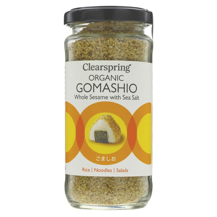 CLEARSPRING Gomashio Whole Sesame Sea Salt 100G