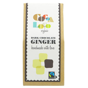 COCOA LOCO Dark Chocolate Coated Ginger 100G