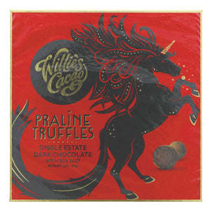 WILLIES CACAO Dark Choc Praline Truffles 110G