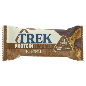 TREK Cocoa and oat protein flapjack 50G