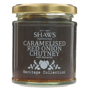 Shaws Caramelised Red Onion Chutney 195G