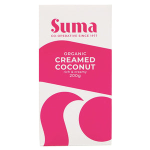 SUMA Creamed Coconut Organic 200G