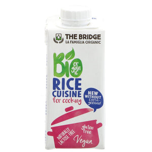 THE BRIDGE Rice Cream Organic 200ML