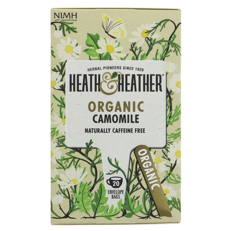 HEATH AND HEATHER Camomile 20 BAGS