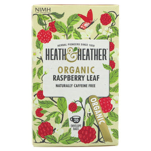 HEATH AND HEATHER Raspberry Leaf 20 BAGS