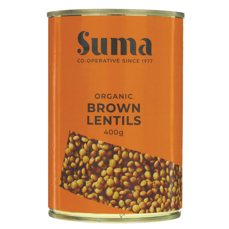 SUMA Brown Lentils organic 400G