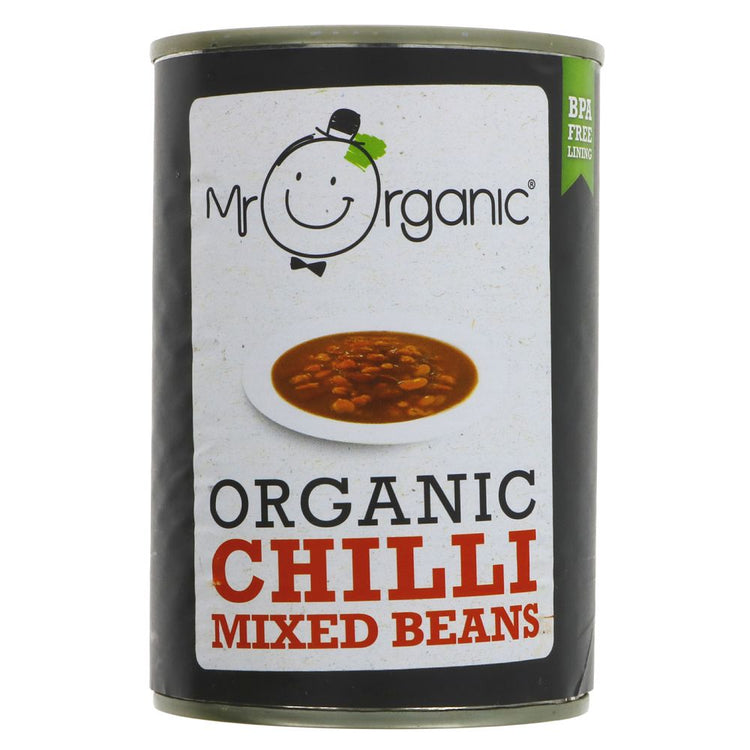 Mr Organic Chilli Mixed Beans 400G