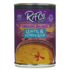 RIFCO Balinese Lentil & Pepper Soup 400G