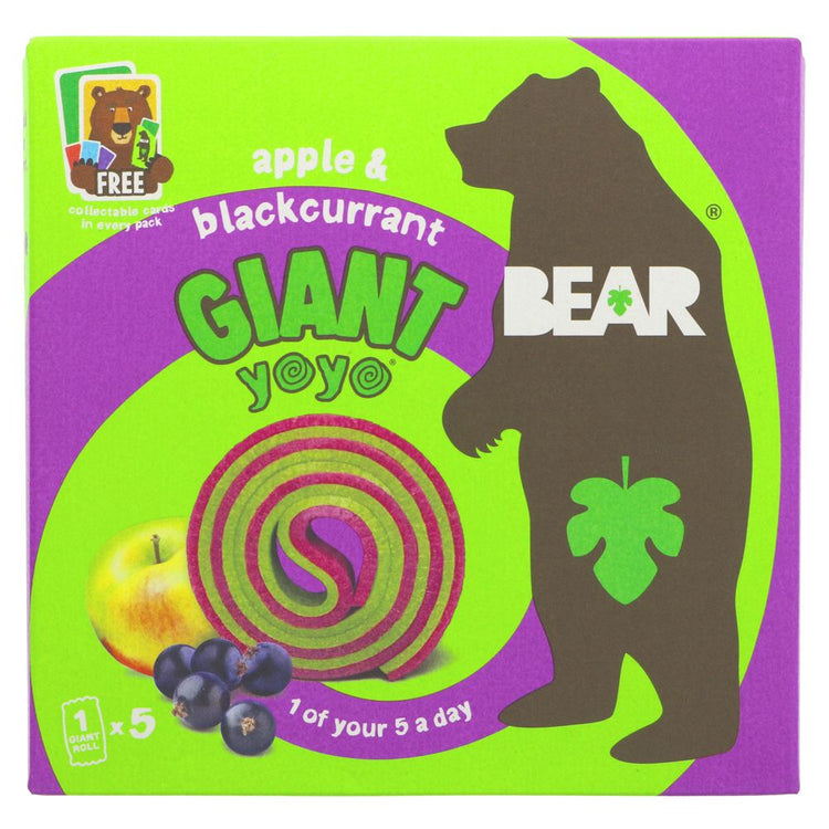 Bear Yoyo Apple Blackcurrant 5 x 20g