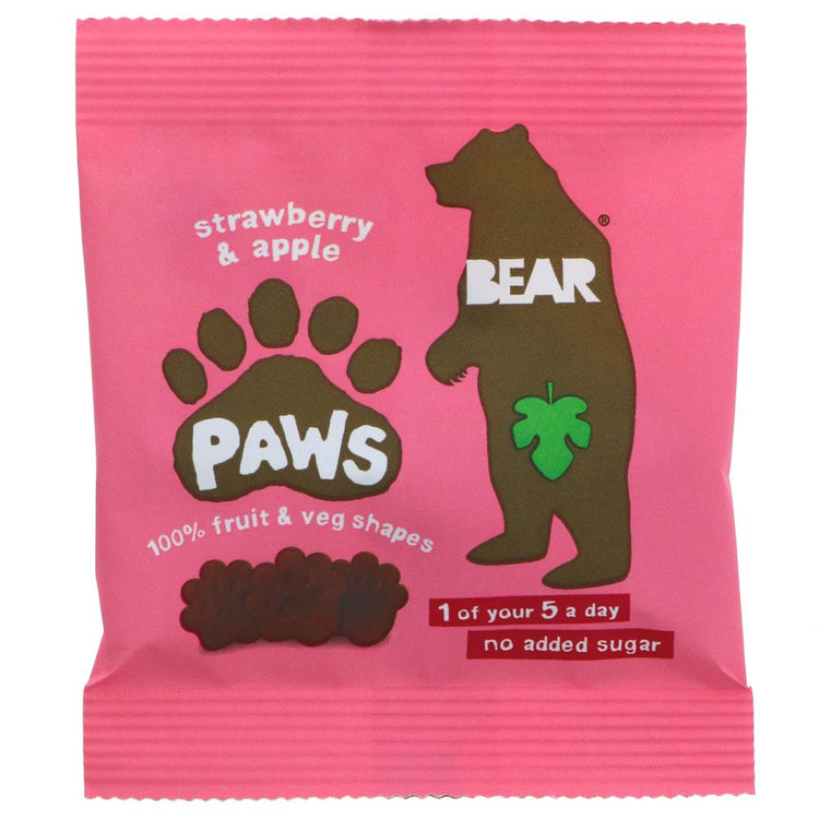 Bear Paws Strawberry & Apple 20G