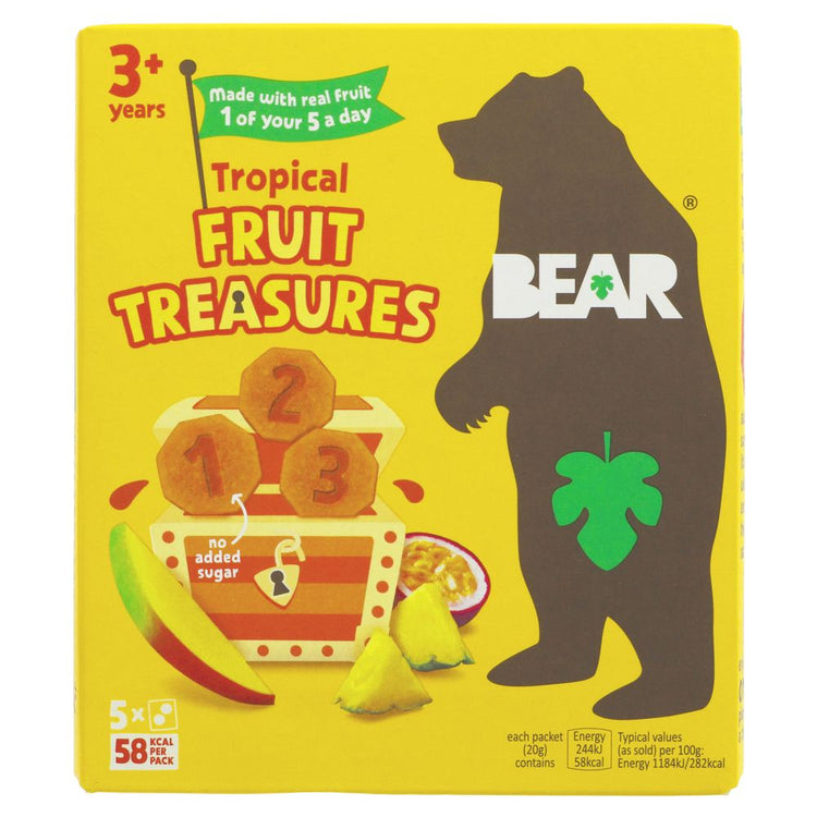 Bear Fruit Treasures Tropical 100G