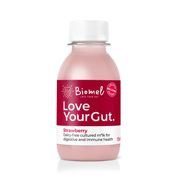 Biomel Dairy Free Probiotic Shot Coconut Strawberry 125ml ...