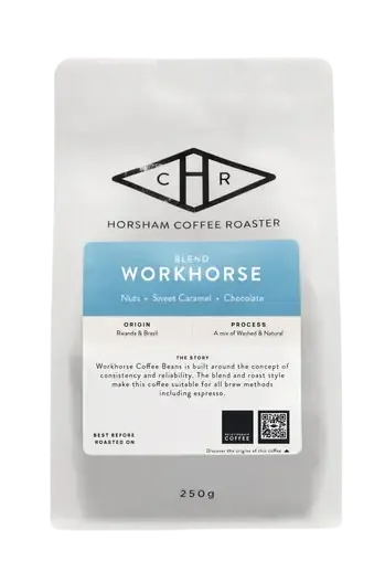 Horsham Coffee Workhorse Blend 250gm - Kindly of Brighton