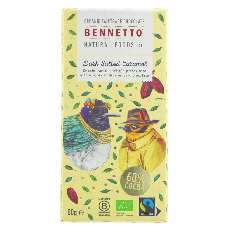 BENNETTO Dark Salted Caramel 80g