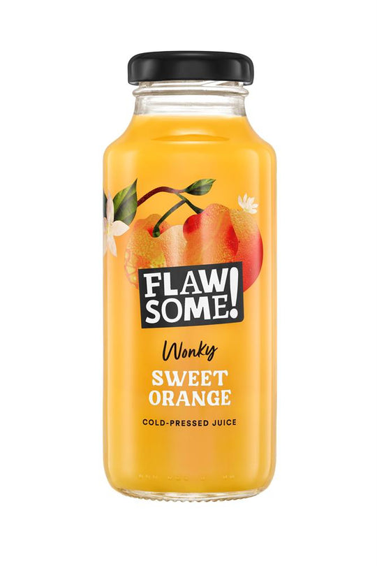 Flawsome! Orange coldpressed Juice Glass 250ml