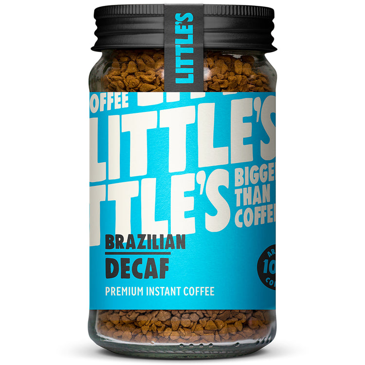 Littles Premium Origin Instant Coffee Brazil Decaf 100g - Kindly of Brighton