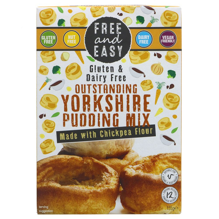 FREE & EASY Yorkshire Pudding Mix 155g - Kindly of Brighton