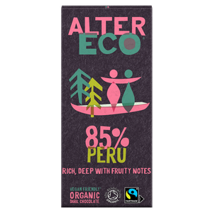 AlterEco AlterEco Dark Chocolate 85% Peru 100g