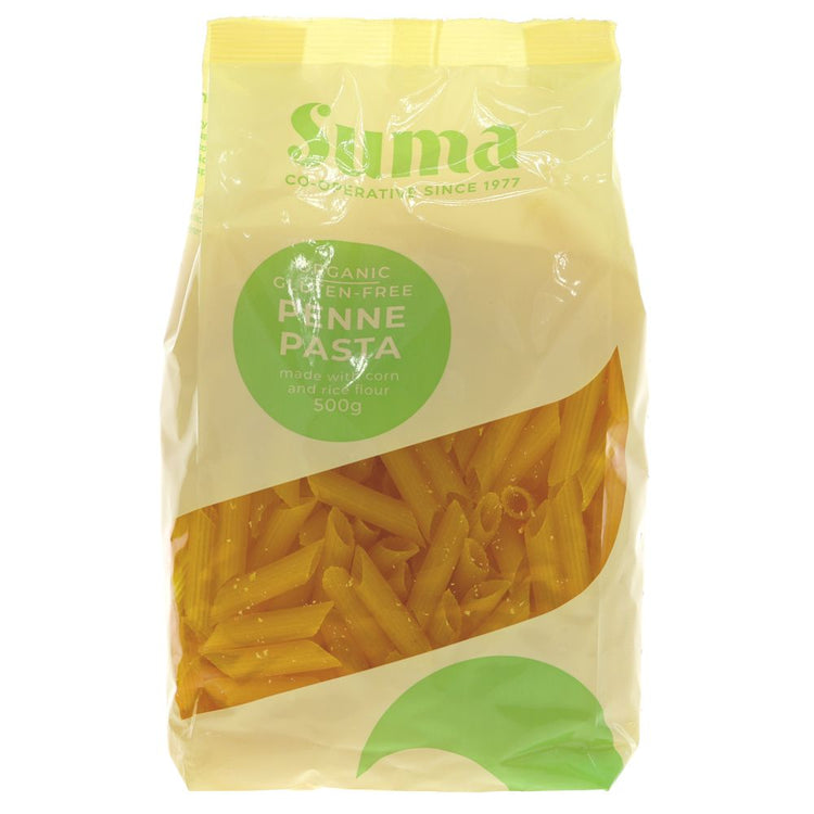 SUMA Corn Rice Penne Gluten Free 500g - Kindly of Brighton