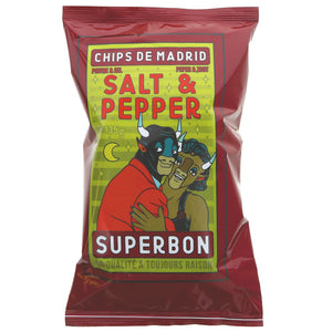 SUPERBON CHIPS DE MADRID Salt & Pepper Chips 135g