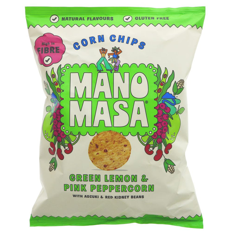 MANOMASA Tortilla  Lemon & Peppercorn 140g - Kindly of Brighton