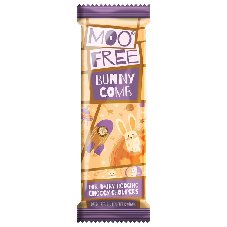 MOO FREE Mini Bar  Bunnycomb 20g