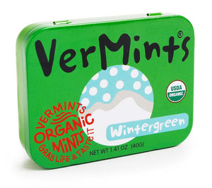 Vermints  Organic Mints  Wintergreen 40g