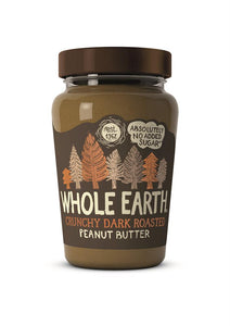 WHOLE EARTH 100% Peanuts Crunchy Organic Peanut Butter 227g