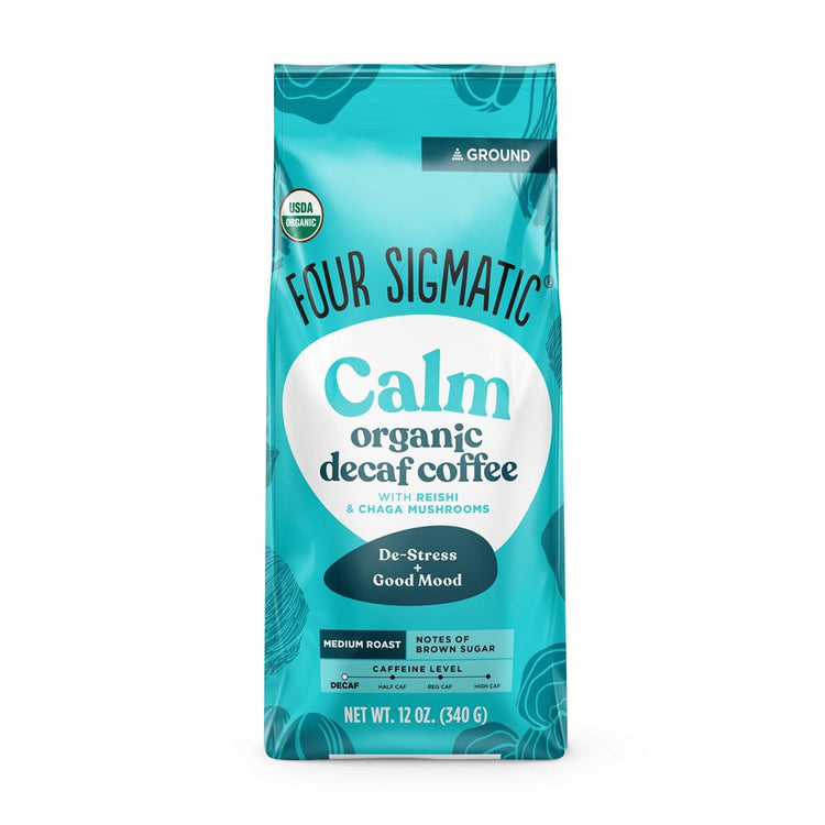 Four Sigma Foods Four Sigmatic DECAF GROUND COFFEE WITH REISHI & CHAGA MUSHROOMS