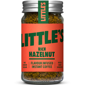 Littles Instant coffee infused with the taste of rich hazelnut 50g - Kindly of Brighton