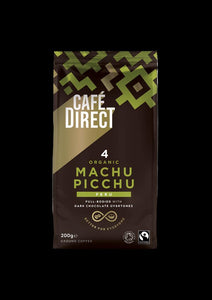 CAFEDIRECT FT Roast & Ground Machu Picchu Organic Coffee 200g - Kindly of Brighton