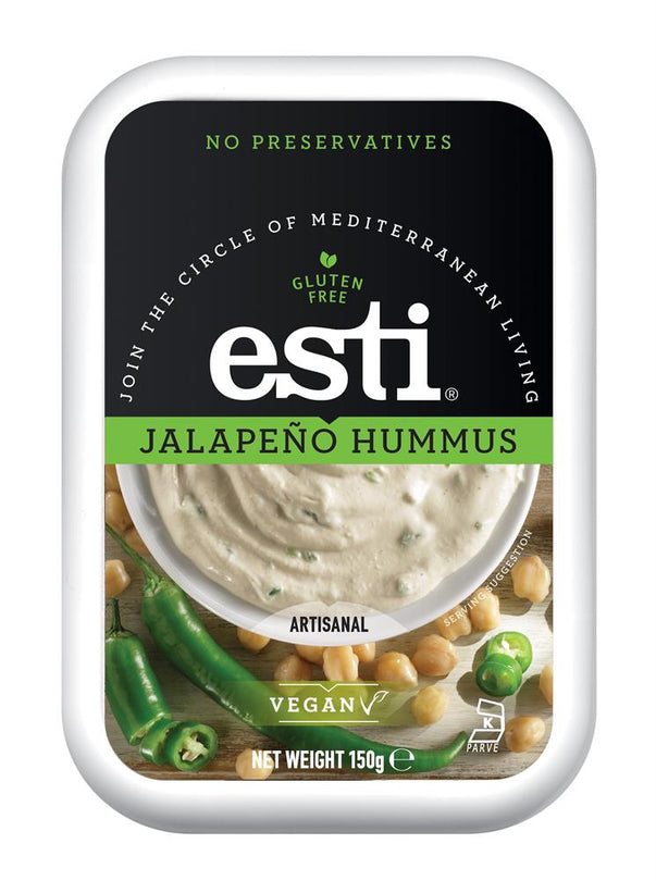 Esti Chilled Jalapeno Hummus 150g