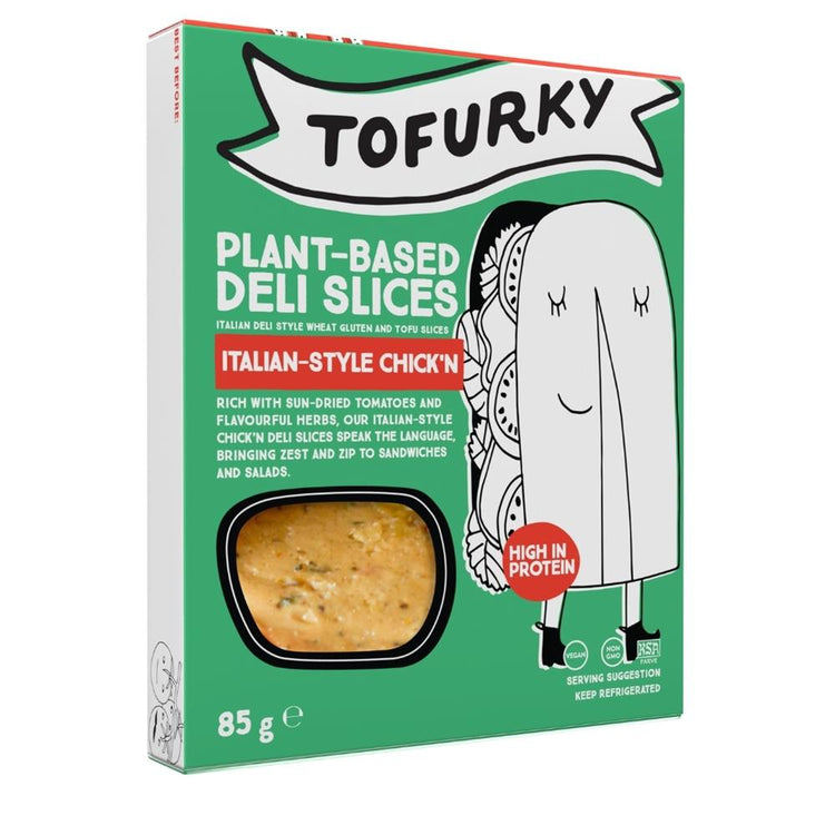 Tofurky Italian Style Chickn Deli Slices 85g