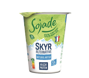 Sojade Sojade Organic Plain High Protein Soya SKYR Yoghurt 400g - Kindly of Brighton